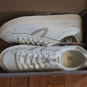 Tretorn memory foam women's Serve White/Grey sneakers